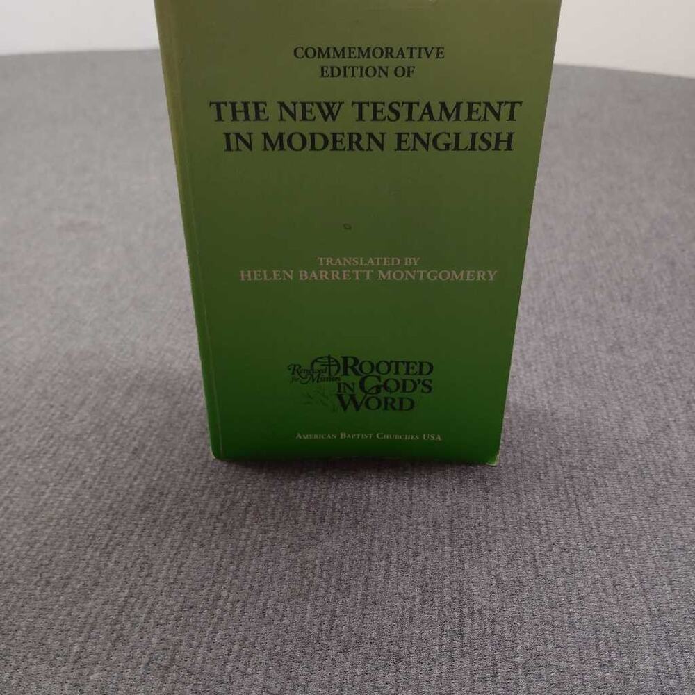 New Testament Modern English Helen Barrett Montgomery American Baptist Book